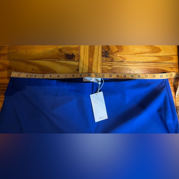 Mango side zip straight leg cropped pants - Picture 7 of 8